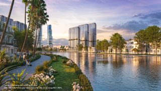 Phối cảnh dự án Meyhomes Đan Phượng