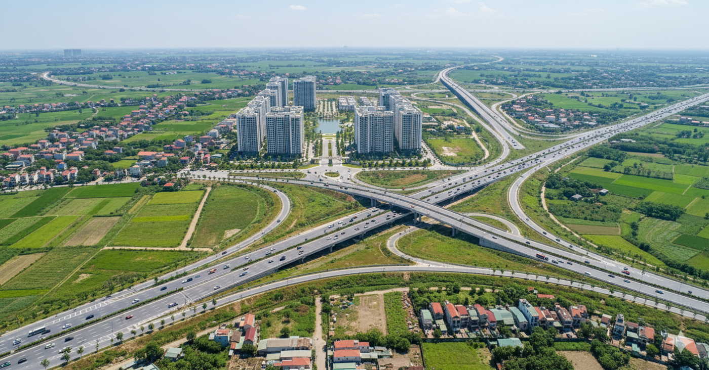 Vị trí Meyhomes Đan Phượng