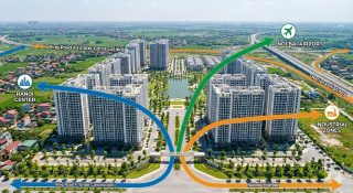 kết nối vùng dự án Meyhomes Đan PHượng